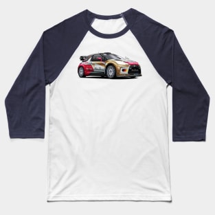 Citroen DS3 WRC - Sebastien Loeb Baseball T-Shirt
